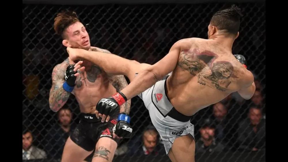 Los cuatro impactantes nocauts nominados por UFC al mejor del año