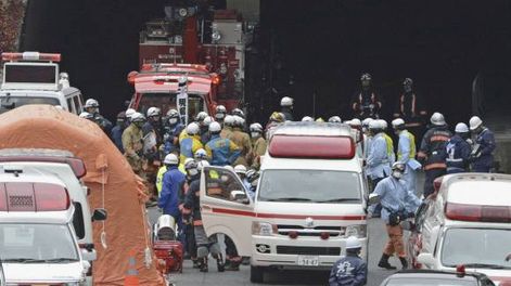 Desplome mortal de un túnel
