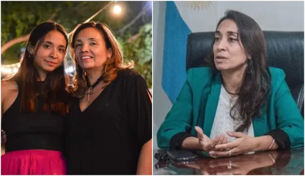 A la izquierda, Camila Rosales y Sonia Recabarren. A la derecha, Romina Rosas.-
