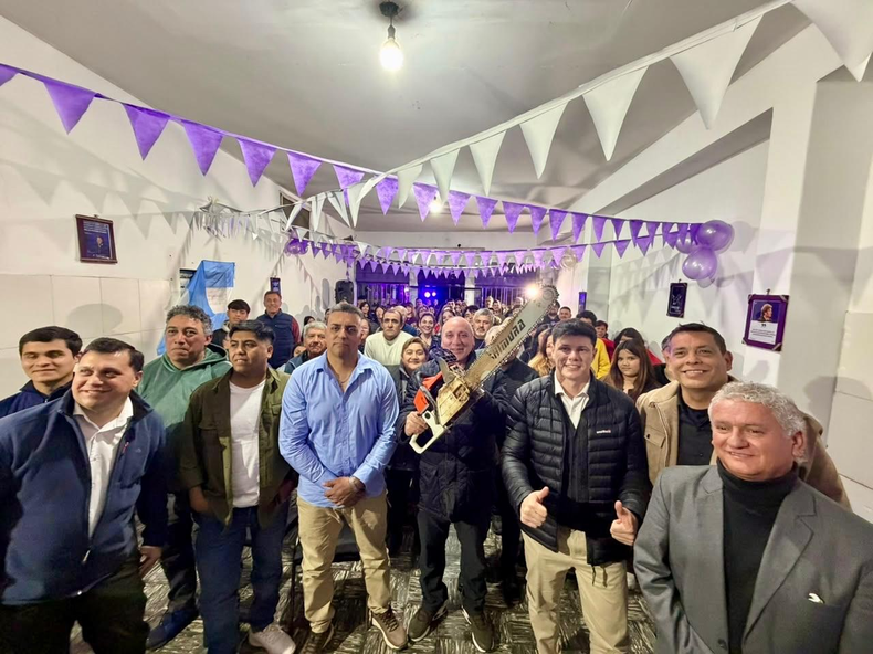 La Libertad Avanza abrió una nueva sede en Albardón.