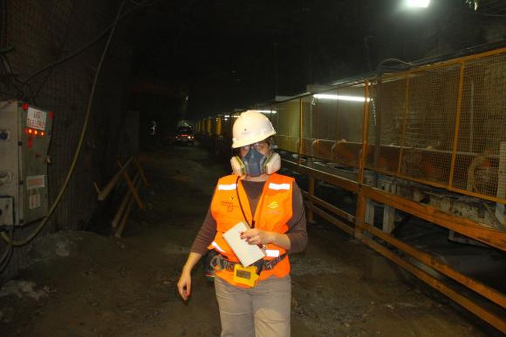 Desde abajo, en primera persona