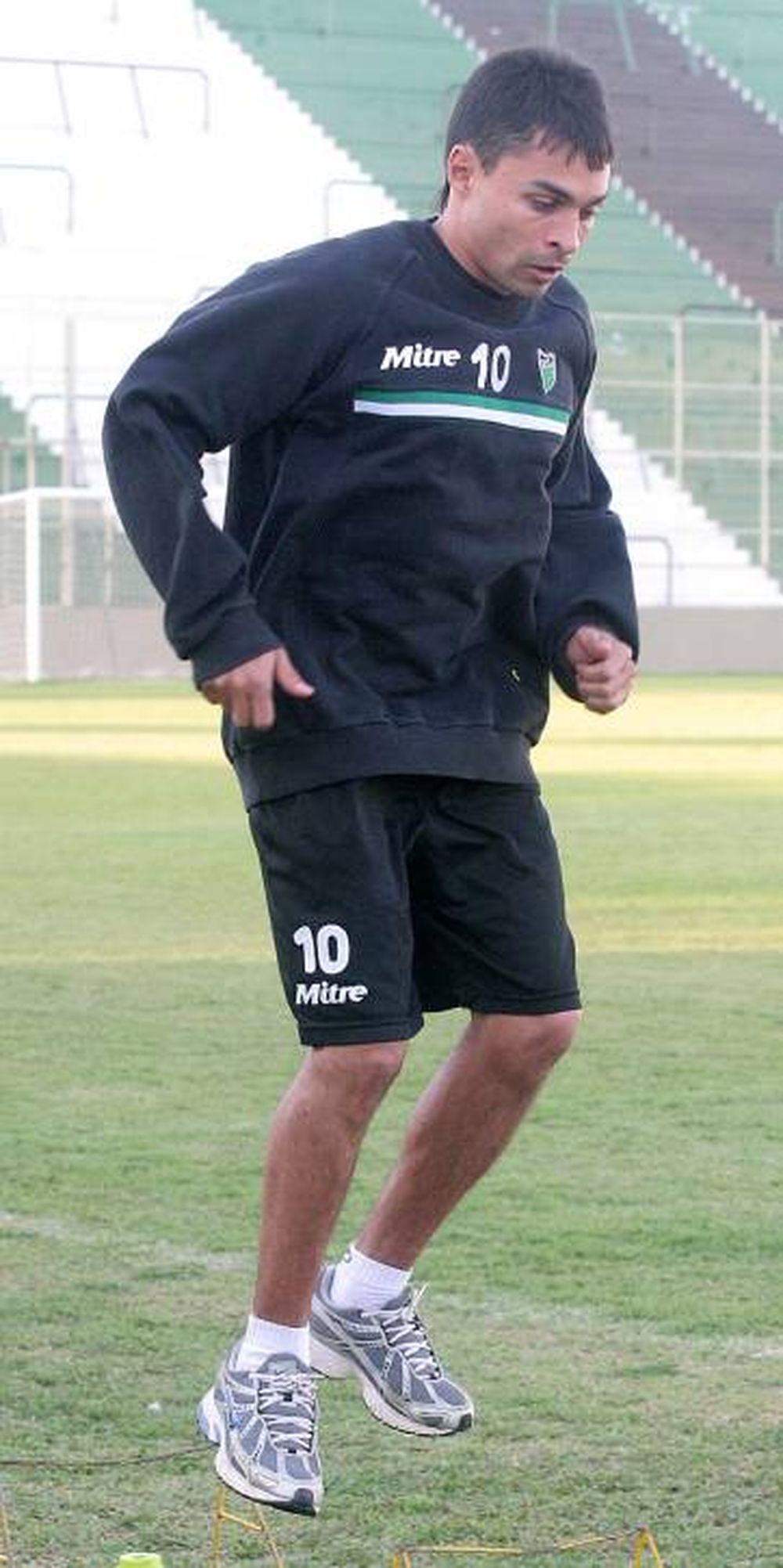 Salto a la cancha