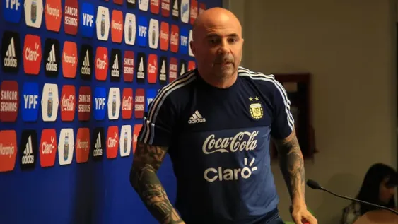 Sampaoli se reunió con Pablo Pérez y Lautaro Martínez