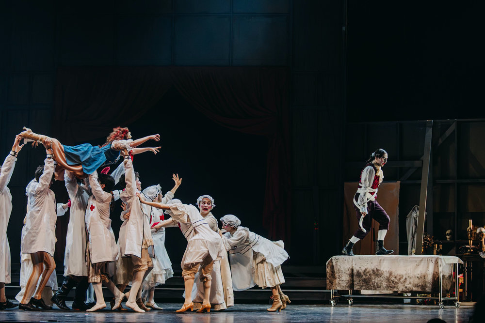 Moliendo a Molière dejó un muy buen recuerdo para el público y para el máximo coliseo provincial. (Fotos gentileza Teatro del Bicentenario)
