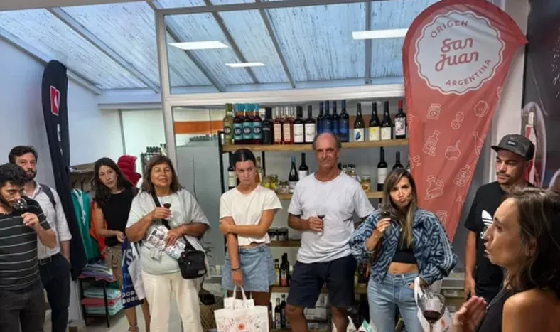 Los vinos sanjuaninos conquistaron a los turistas que visitaron la Costa Atlántica.
