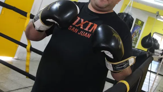 CONVICCIÓN. Fabricio Valenzuela está convencido de que el boxeo, más que un deporte, es una herramienta para afrontar y ganarle la pelea a las adicciones.