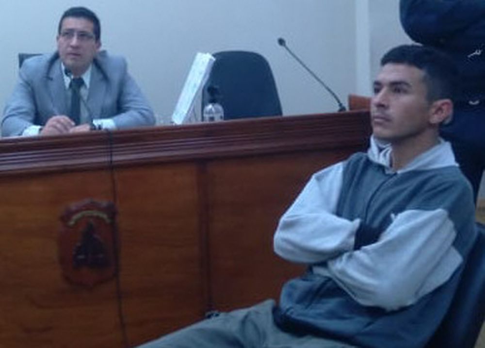 HÉCTOR LUIS SEGOVIA (25) quedó preso el miércoles. Ayer, el juez Federico Rodríguez le dictó un mes de prisión preventiva.