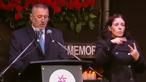 Osvaldo Armoza, presidente de AMIA.