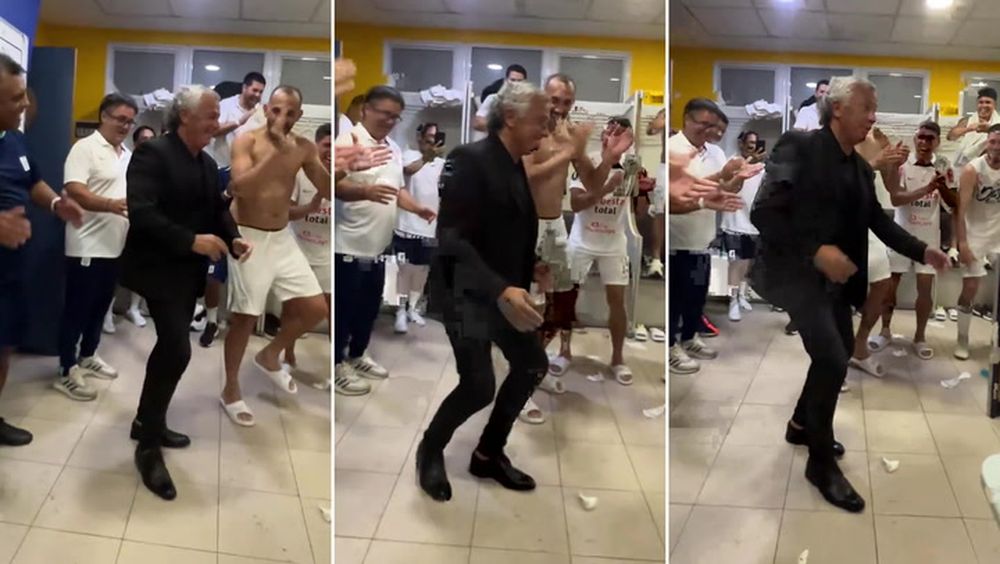 El baile viral de Gorosito tras eliminar a Boca Juniors de la Copa Libertadores