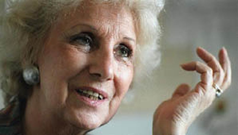 Por “cuestiones personales”, Estela de Carlotto no llega a San Juan