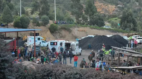 Al menos 11 personas murieron y 10 están atrapadas en una mina que explotó