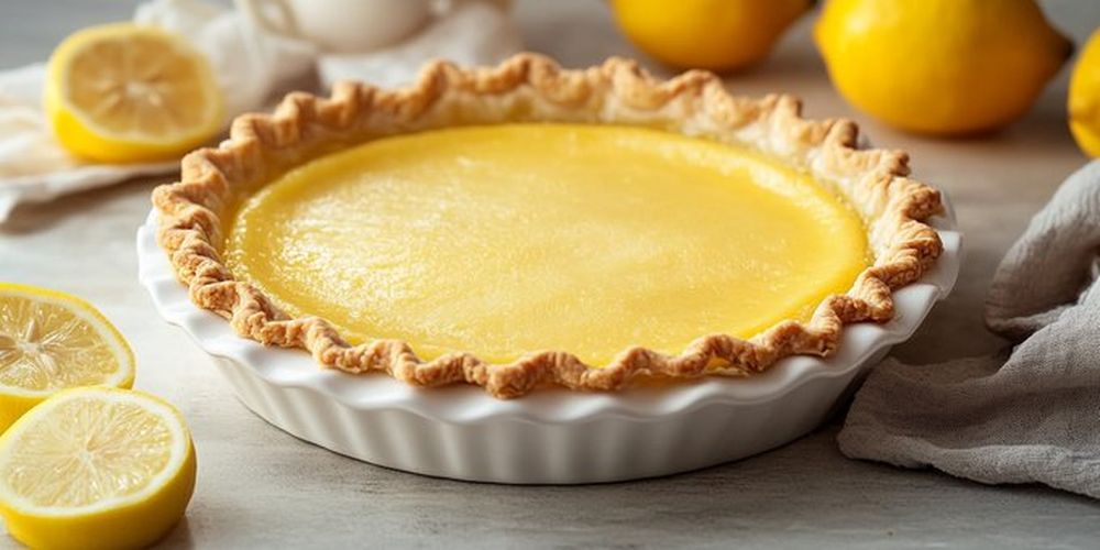 Torta helada de crema y limón: lista en pocos pasos y con pocos ingredientes