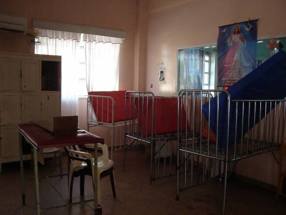 El hospital que funciona sin haber sido creado como tal