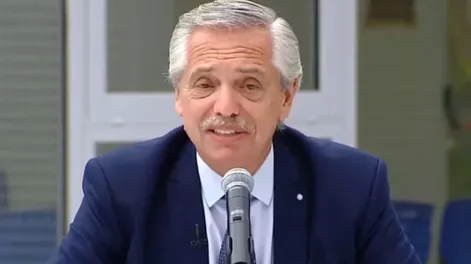 “Gracias al compañero que está tan enojado, gritando…”: la reacción de Alberto Fernández
