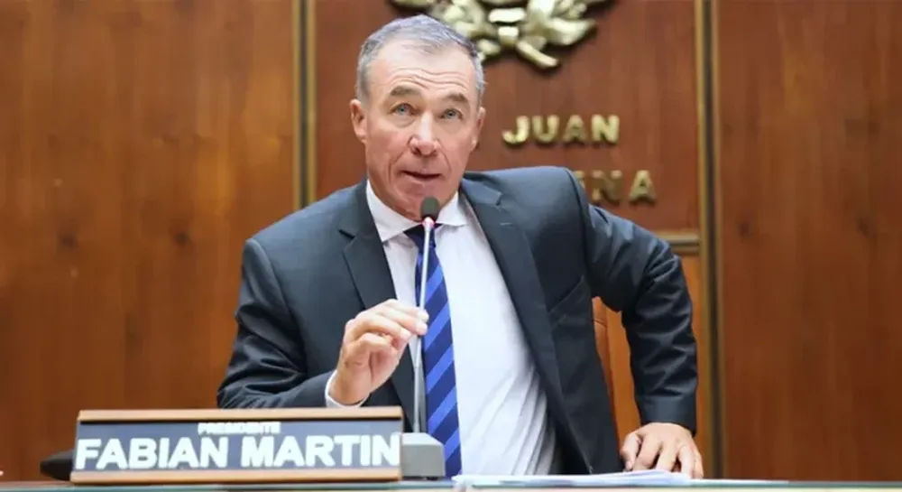 Fabián Martín, vicegobernador de San Juan.