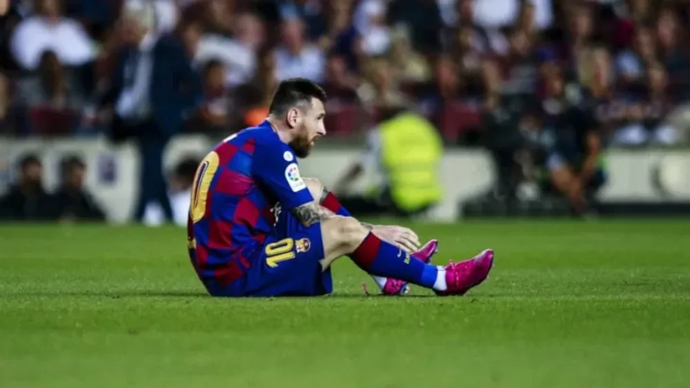 Messi, al sentir una molestia: “No me puedo romper, no me puedo romper”