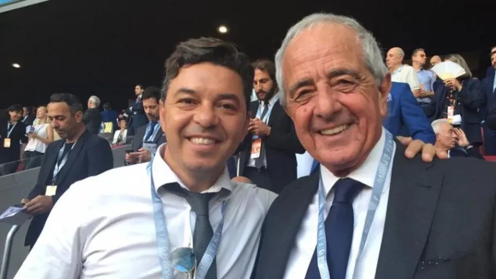 D’Onofrio: “Voy hacer todo lo posible para que Gallardo continúe en River”