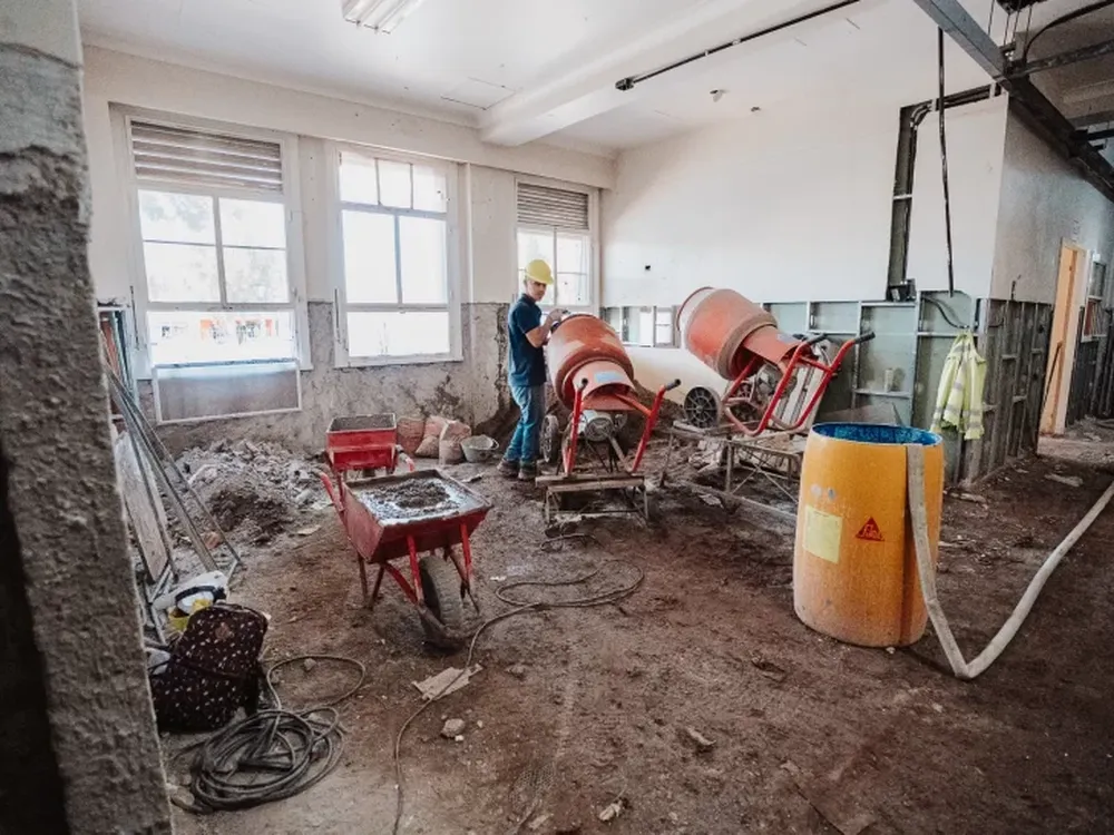 En el Hospital Marcial Quiroga avanzan tres obras estratégicas para mejorar los servicios.