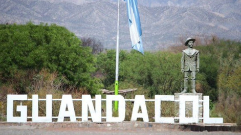 Localidad de Guandacol.