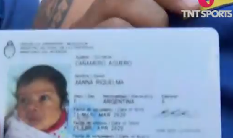 El insólito nombre de una nena para homenajear a Riquelme