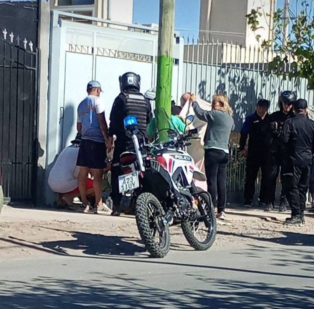 La escena del crimen.