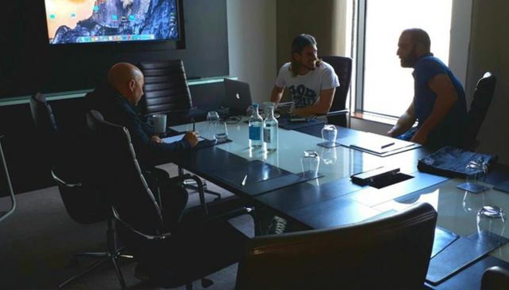 Sampaoli y Beccacece, a solas con Higuaín