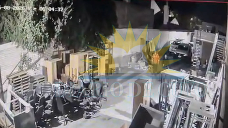 Juan José Gallardo y Juan Pablo Albornoz son los que salen en el video registrado por las cámaras de seguridad.&nbsp;