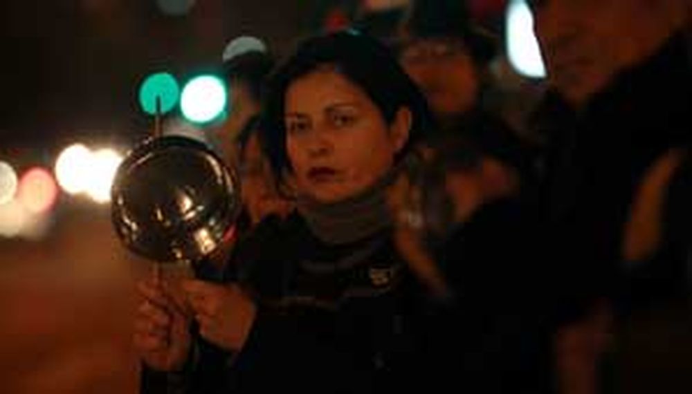 Un carabinero resultó herido de bala en las protestas en Chile