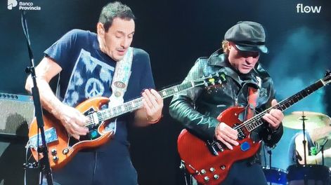 Ricardo Mollo, Chizzo Nápoli y un increíble duelo de guitarras en Vélez