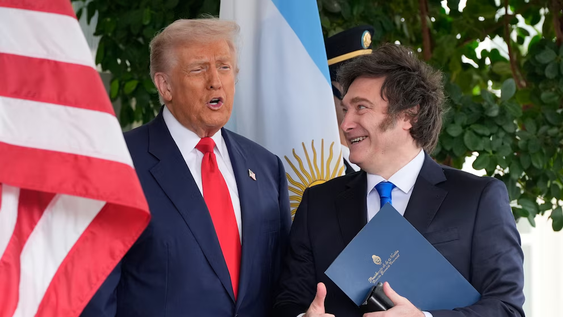 Donald Trump y Javier Milei.