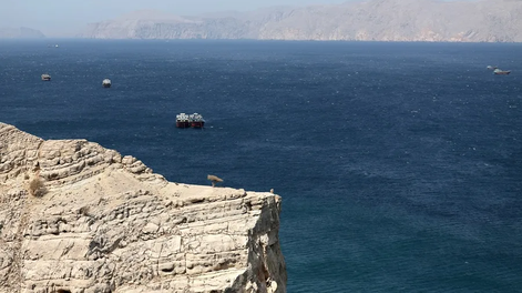 El estrecho de Ormuz, eje clave del comercio mundial, en el centro de la tensión entre Irán y Estados Unidos. &nbsp;