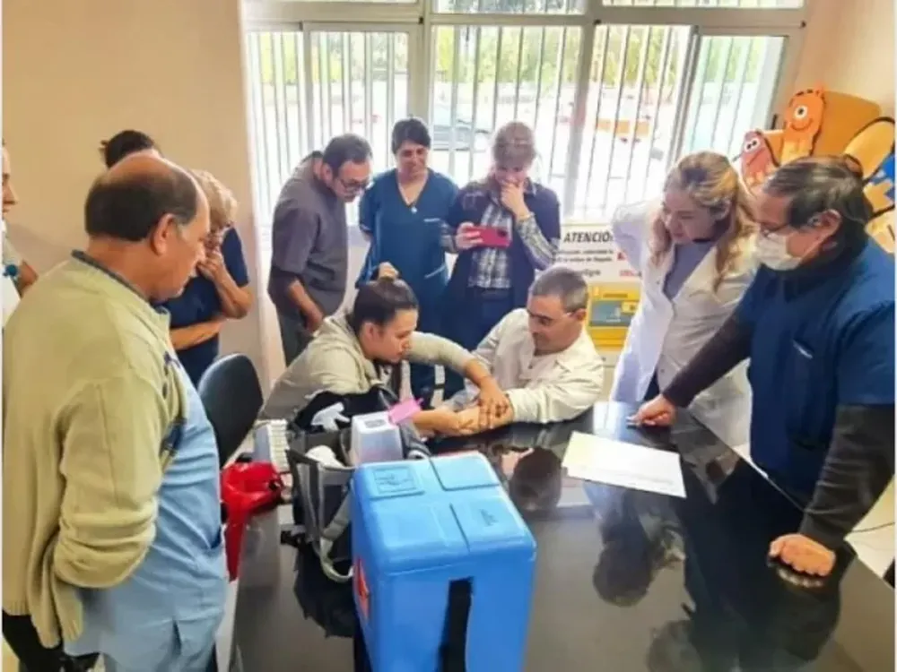 CAPACITACIÓN. Personal sanitario se capacita cada año en la atención de TBC.