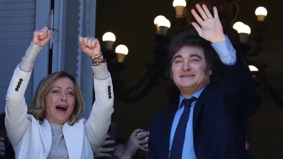 Milei y Meloni dan un primer paso hacia una alianza común