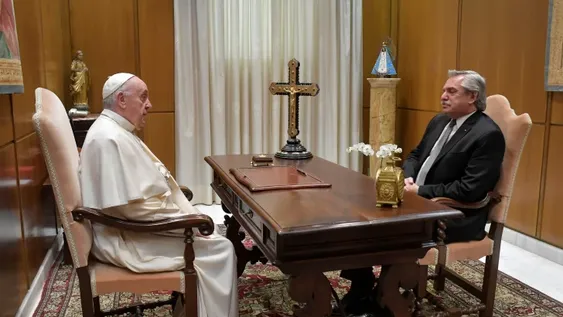 El Papa prometió al Presidente ayudarlo “en todo lo que pueda”