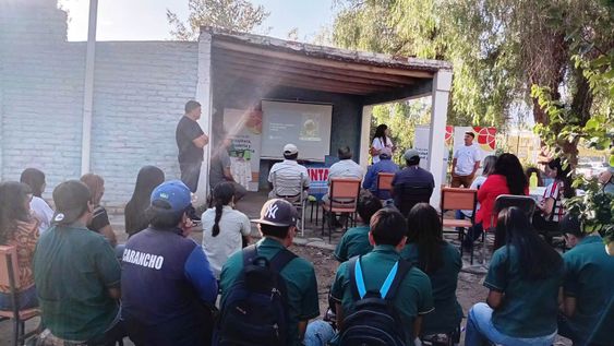 Los productores de Jáchal participaron de un jornada de capacitación sobre membrillo.
