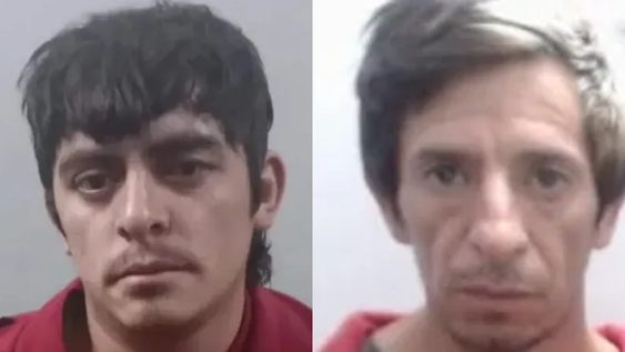El condenado Jofré y la víctima del homicidio Gómez. Los hermanos de este prometieron venganza.&nbsp;