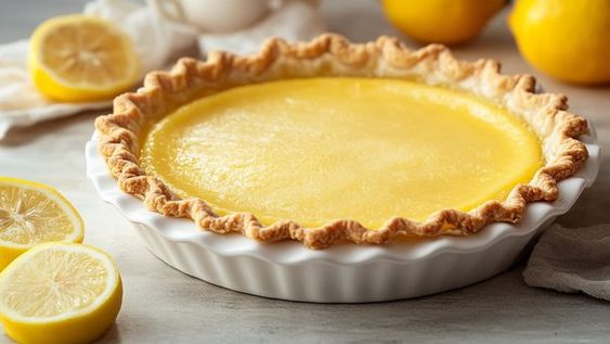 Torta helada de crema y limón: lista en pocos pasos y con pocos ingredientes