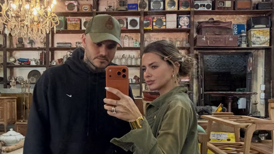 Mauro Icardi y La China Suárez.