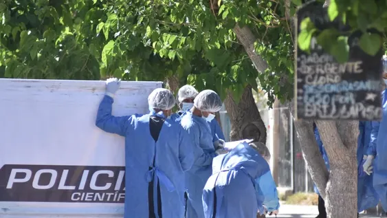 “Discutimos, me pegó y le tiré el ladrillo”