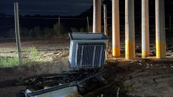 cayo una presunta banda que robaba transformadores electricos: hay cinco detenidos
