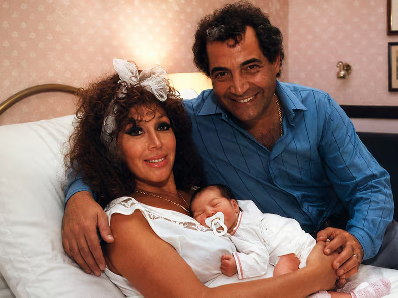 Moria Casán y Mario Castiglione.