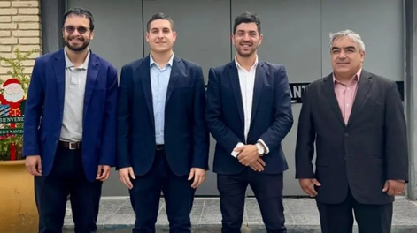 Tercero, de izquierda a derecha. Franco Buffagni.-