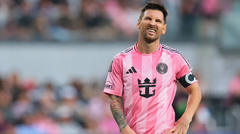 Lionel Messi salió lesionado en el partido del Inter Miami.
