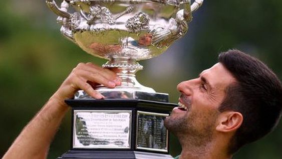 Djokovic celebró con el hit de la Selección en Qatar