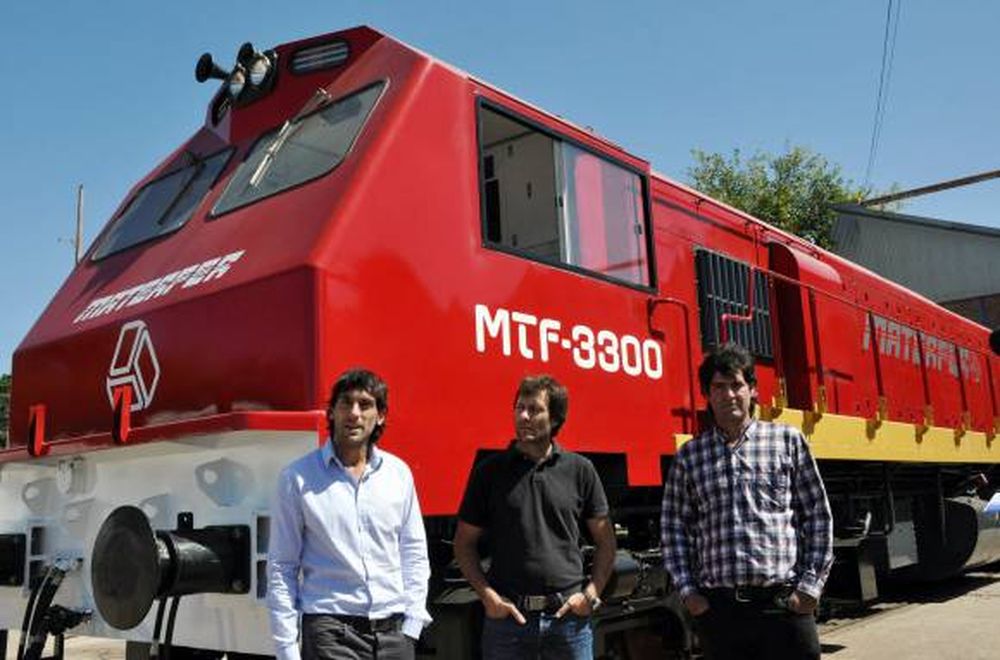 La primera locomotora de Argentina en 40 años