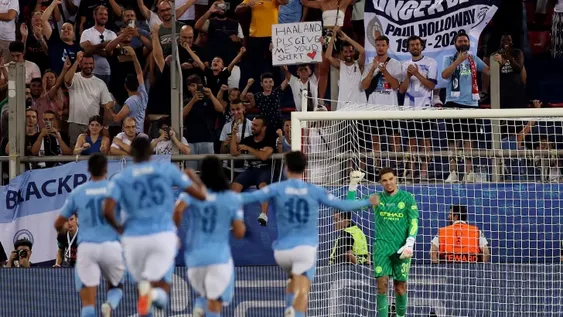 Manchester City venció a Sevilla por penales y es el campeón de la Supercopa