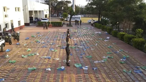 Hallan 3.562 kg de marihuana