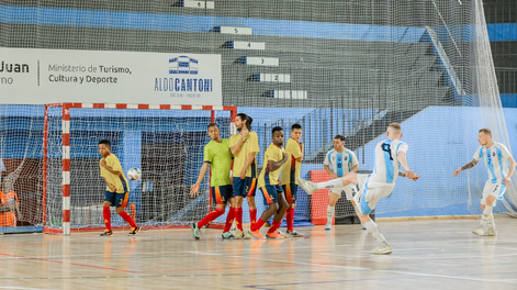 Argentina va por el clásico ante Uruguay en el Panamericano de Futsal de Sordos