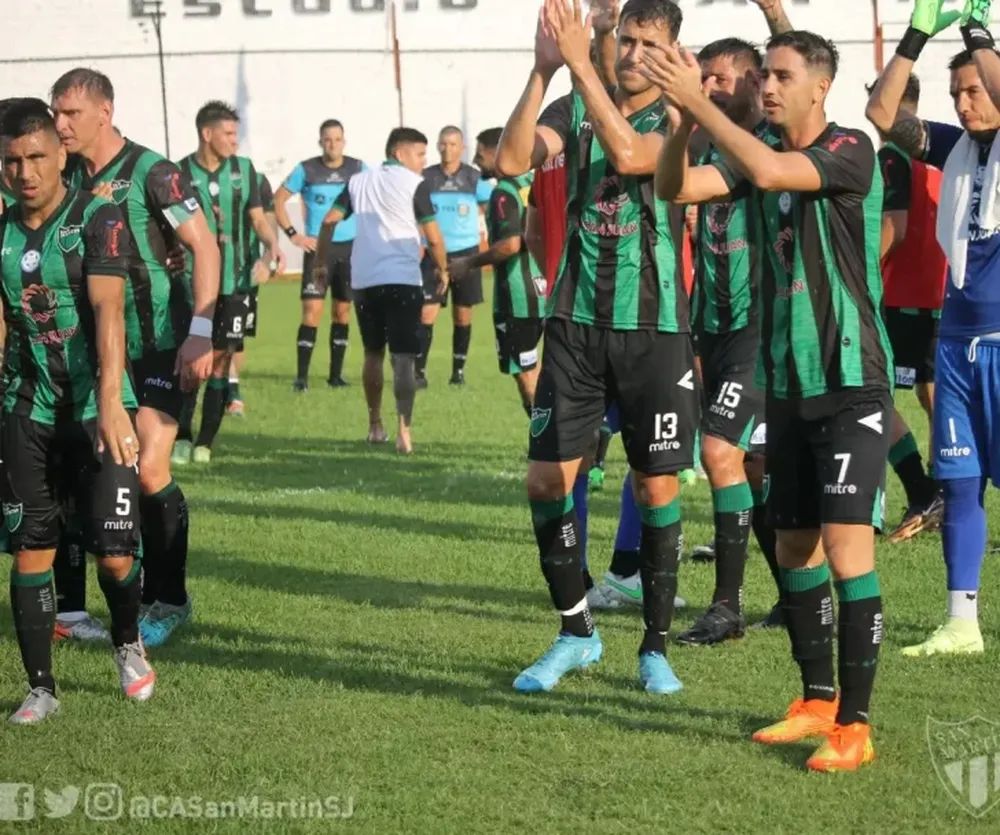 San Martín recuperó la sonrisa