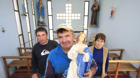 La comunidad que hizo fuerza y ganó una Virgen
